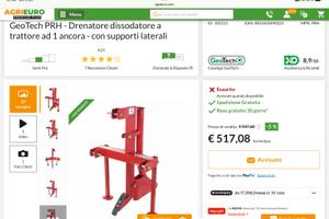 Drenatore ancora agricola dissodatore