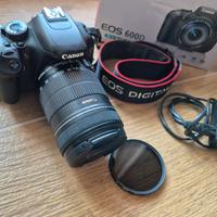 Canon 600D kit con obiettivo canon 18-135