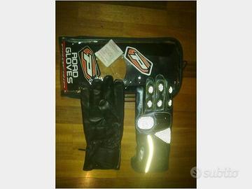 Guanti progrip in pelle per moto o scooter