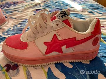 Scarpe  rosa A BATHING APE