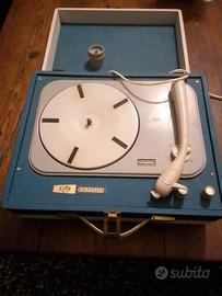 Giradischi fonovaligia vintage Elmephon Kitty anni