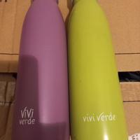 2 Borracce Termiche Viviverde in acciaio