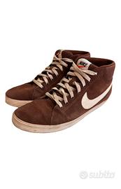 Sneakers Nike Uomo – Alte in Camoscio Marrone