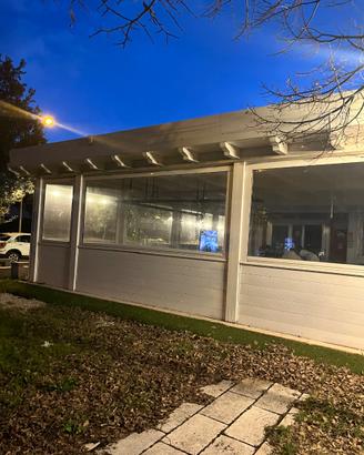 Gazebo in legno 100 metri quadri