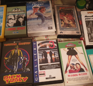 10 Vhs tra il 1980 e il 1990 circa