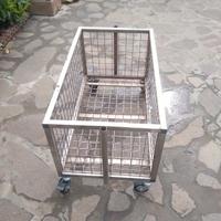 carrello  acciaio 