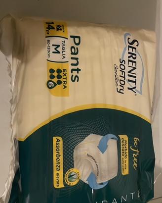 Pannoloni pants M e sagomati notte (no taglia)