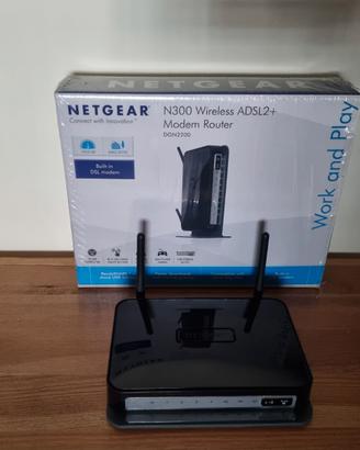 Modem Router Netgear DGN2200, Wi-Fi N300 Mbps