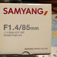 samyang f1 4 85mm as if umc