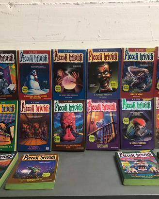 Lotto Blocco di Libri Piccoli Brividi