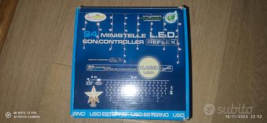 Luci Natale led mini stelle
