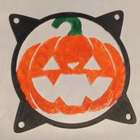 Copri ventola 120mm PC fisso tema Halloween