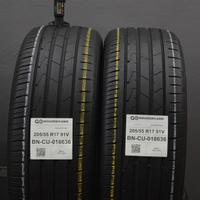 2 pneumatici hankook 205/55 r17 91v cu18636
