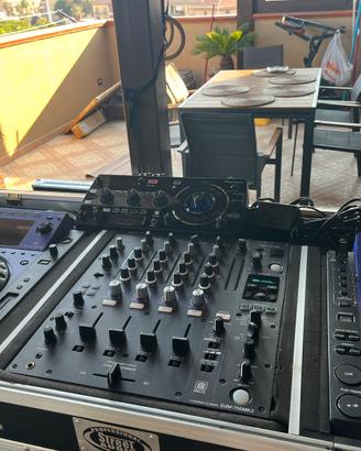 Pioneer cdj 900 e Djm 750 mk2 con flightcase