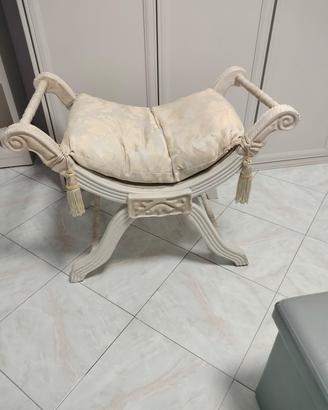 Tavolino da salotto, seduta barocco, consolle 