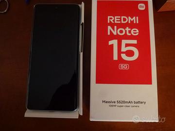 XIAOMI REDMI NOTE 15 5G  12 Gb Ram-512 Gb Rom