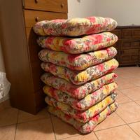 6 cuscini 60 x 60 cm molto morbidi