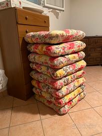 6 cuscini 60 x 60 cm molto morbidi