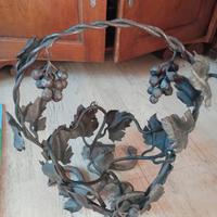 porta vaso in bronzo