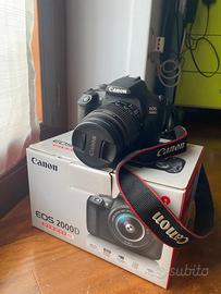 Canon EOS 2000D, Obiettivo 18-55mm IS II-Accessori