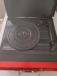 giradischi,radio fm/am  presa USB stile anni 50