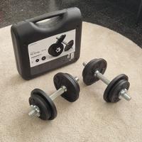 Kit Manubri Decathlon 20kg – Valigetta Completa