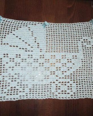 Centrino celeste augurale per Battesimo nuovo