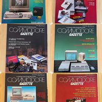 Commodore Gazette 1987 - Annata Completa - RARI
