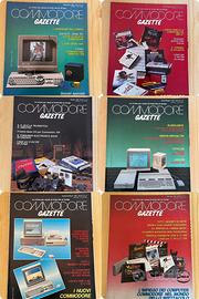 Commodore Gazette 1987 - Annata Completa - RARI