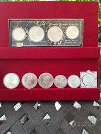 lotto monete argento 925 montreal giochi olimpici 