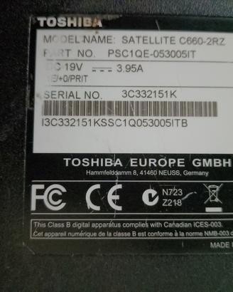 notebook toshiba i5