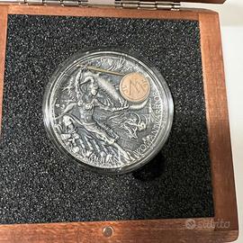 MULAN 2 Oz Moneta Argento 5 Niue 2021