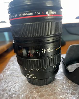 Obiettivo canon ef 24-105mm f/4 L is usm