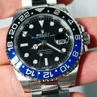Rolex Gmt Batman 126710BLNR 2022 like new full set
