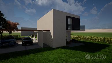 Nuova villa in costruzione a Sedegliano (UD)