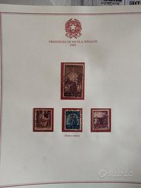 francobolli serie Democratica 1945