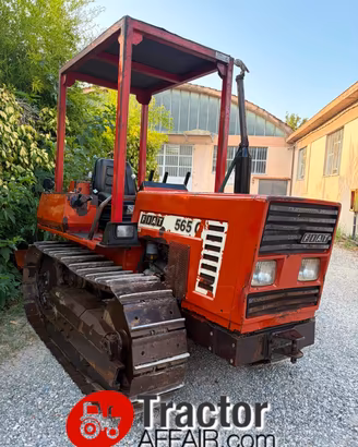 Fiat cingolato 565 C 1,40 Mt Trattore Agricolo Usa
