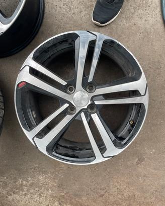 Cerchi 17 pollici Peugeot 208
