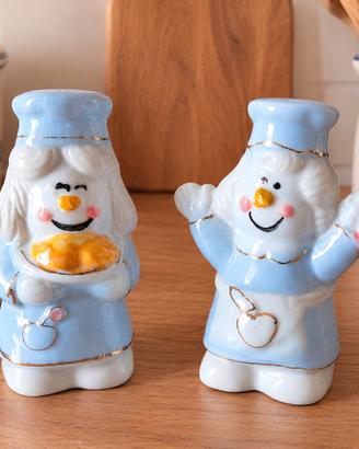 Sale e pepe "cuoche buffe" vintage
