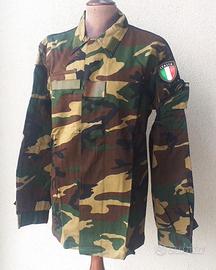 Giacca pantaloni  woodland CC Rgt. Tuscania nuovi