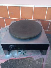 Piastra professionale per crepes