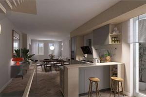 Appartamento di 140 m² con 4 locali e posto auto a