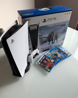 PlayStation 5 con lettore disco 1TB + 2 giochi