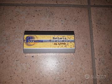 Polymedia batteria ricaricabile al litio hi-power