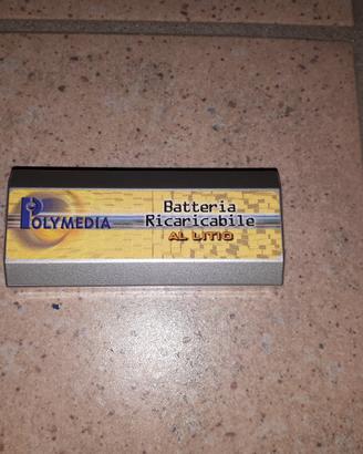 Polymedia batteria ricaricabile al litio hi-power
