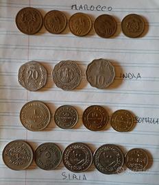 monete varie da collezione 