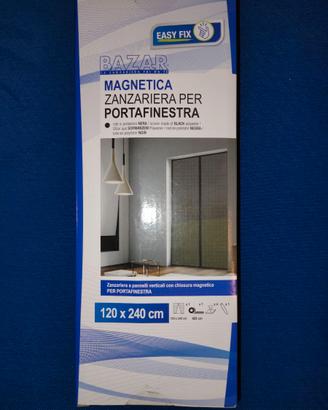 Zanzariera magnetica LeroyMerlin per portafinestra