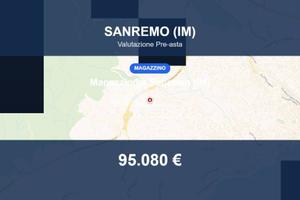 Immobile in asta di 152 m² a Sanremo