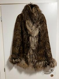 Cappotto Vintage vera peliccia