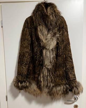 Cappotto Vintage vera peliccia